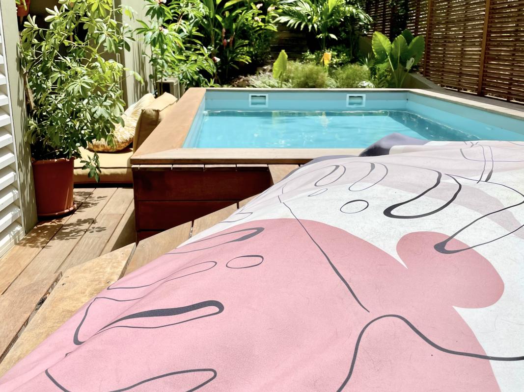 Location Villa 3 chambres Trois Ilets  - coussin extérieur